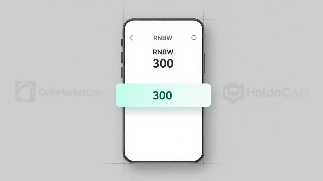 HaloDAO (RNBW) x CoinMarketCap Airdrop: What Actually Happened and Who Got Paid