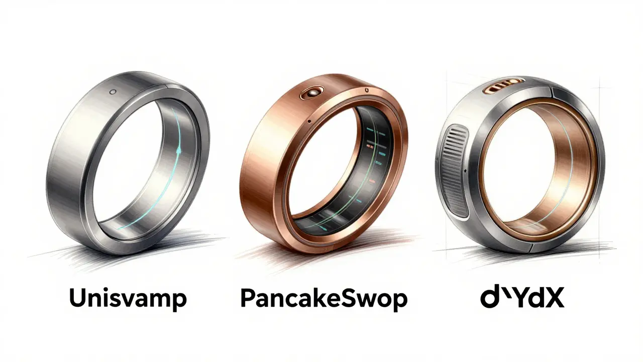 Three secure exchange designs with transparent transaction flows