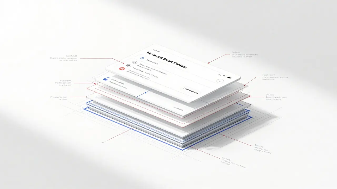 Architectural blueprint of a smart contract system showing TVL calculation layers with annotated steps.