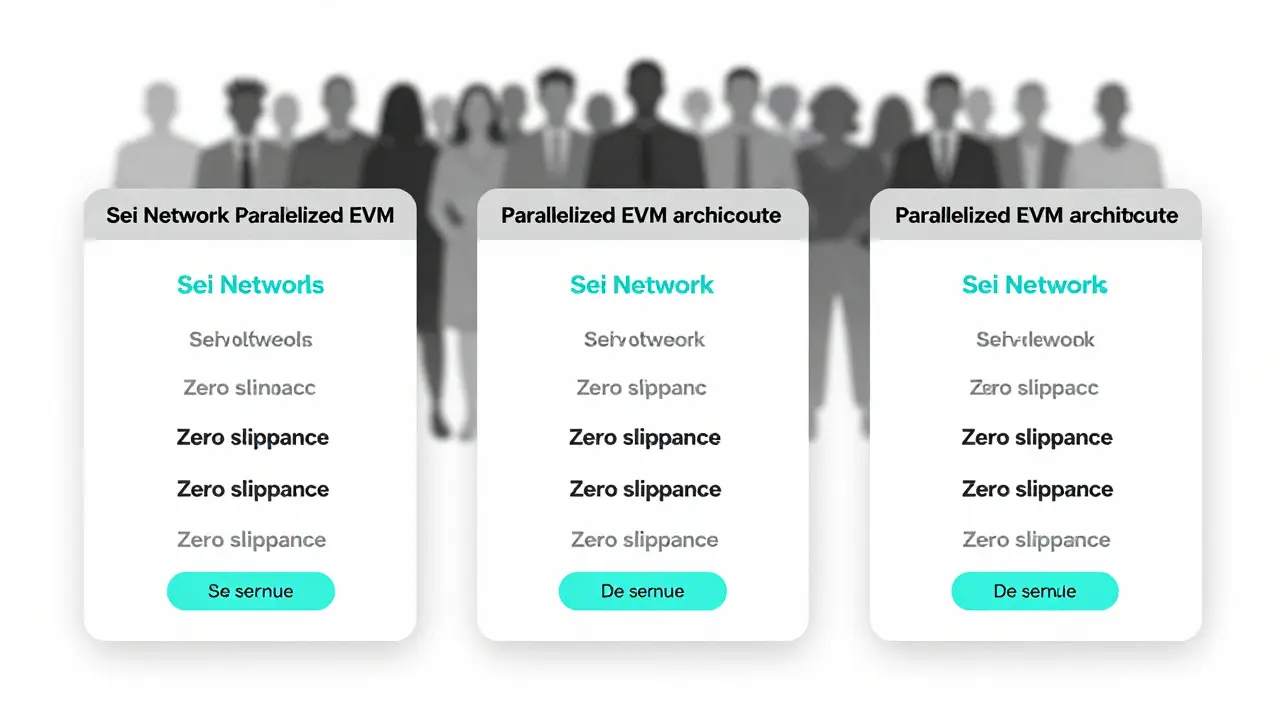 Parallel transaction lanes for high-speed trading, contrasting Sei Network efficiency against Ethereum delays.