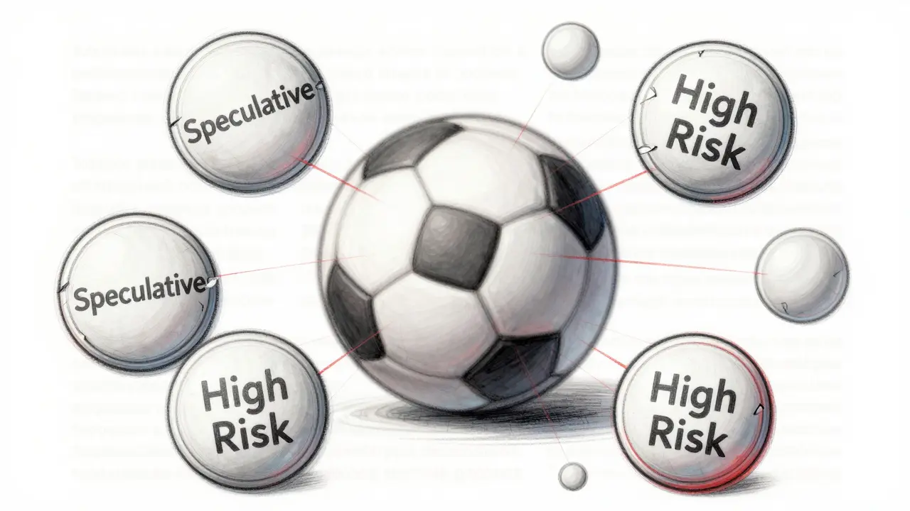 Sketch showing fragmented unofficial crypto token risks