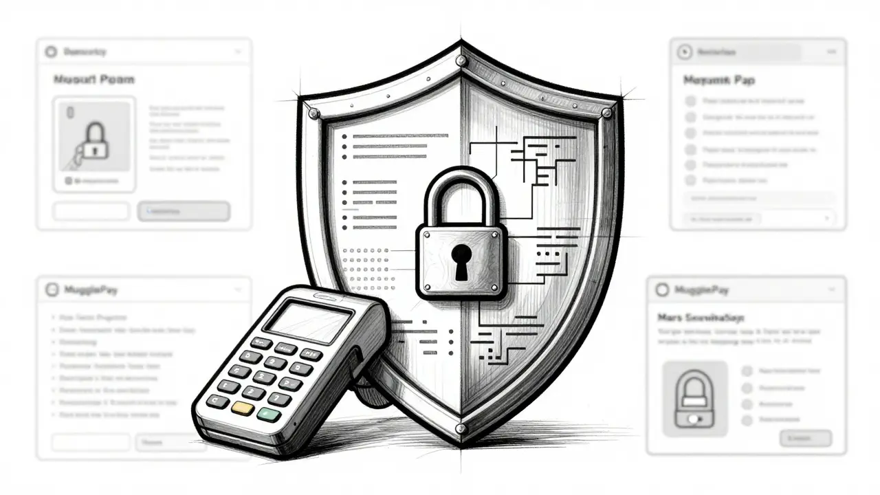 Technical sketch of Mars Ecosystem security features