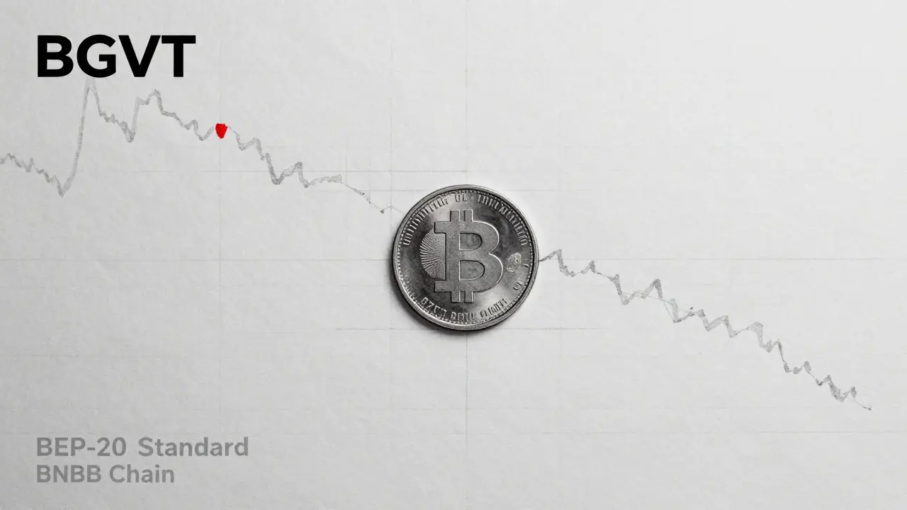 Sketch of small BGVT coin showing low market liquidity